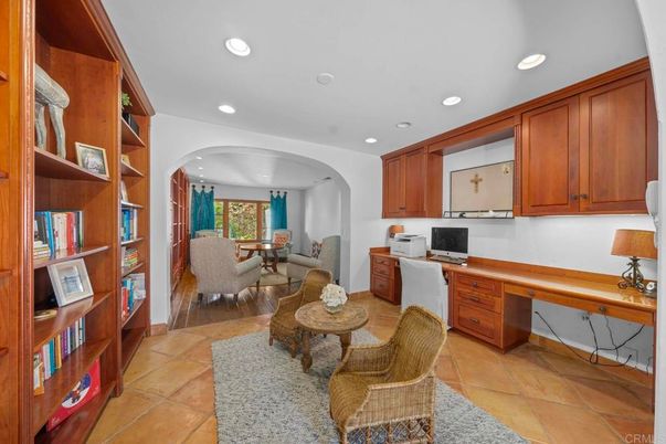 Home Office, Interior, Living room, Recessed Lighting