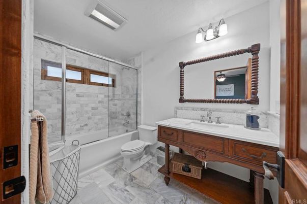 Bathroom, Glass Shower, Interior, Marble, Marble Walls