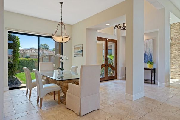 Dining room, Interior, Pendant Lights