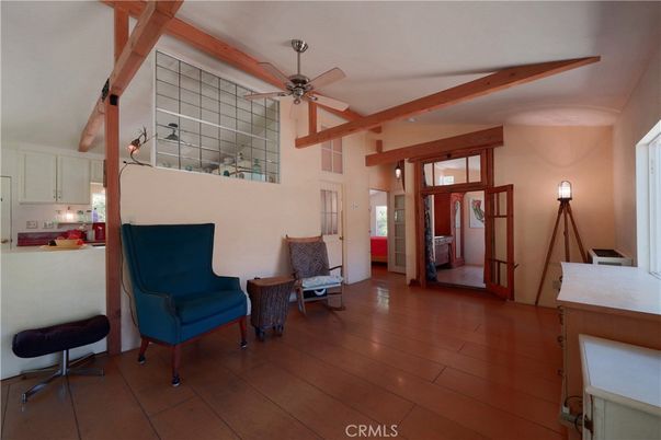 Interior, Kitchen, Wooden Beams, Wood Texture Flooring