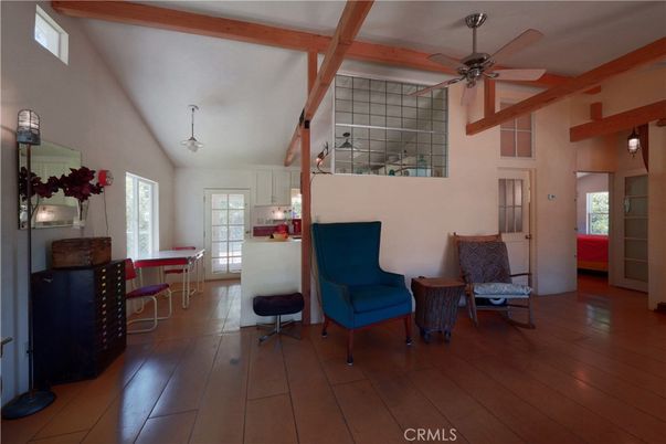 Interior, Pendant Lights, Wooden Beams, Wood Texture Flooring