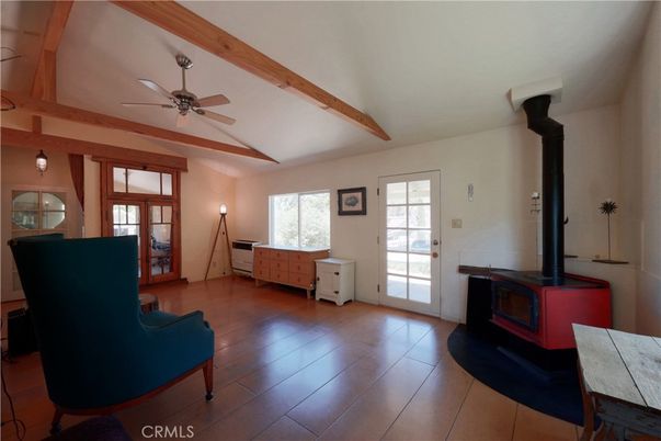 Fireplace, Interior, Wooden Beams, Wood Texture Flooring