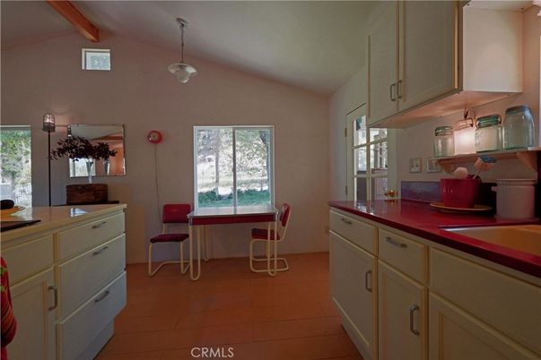 Interior, Kitchen, Pendant Lights, Wooden Beams