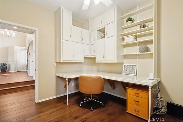 Home Office, Interior, Wood Texture Flooring