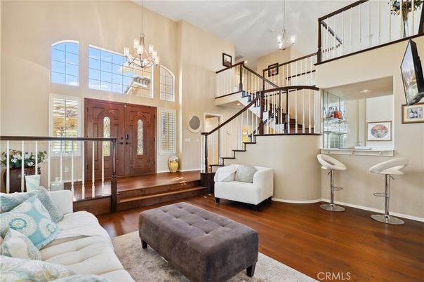 Chandelier, Interior, Pendant Lights, Wood Texture Flooring