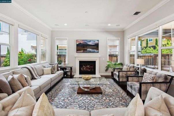 Fireplace, Interior, Living room, Recessed Lighting