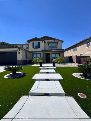Attached, Backyard, Exterior, Facade, Mediterranean