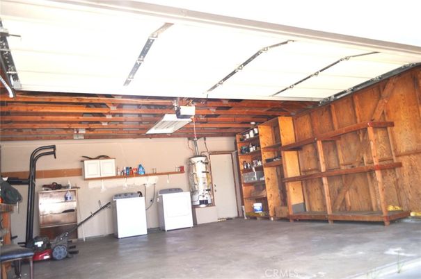 Garage, Interior, Wooden Beams, Wooden Walls