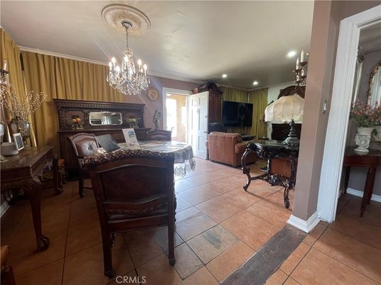 Chandelier, Dining room, Interior, Kitchen, Living room, Recessed Lighting