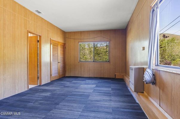 Empty room, Interior, Wooden Walls