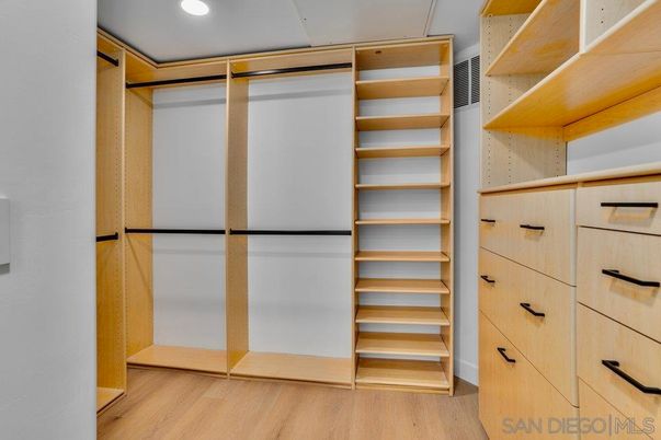 Interior, Recessed Lighting, Walk-in Closets, Wood Texture Flooring