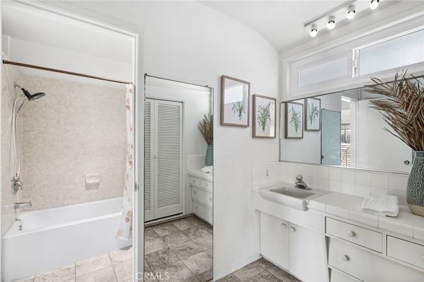 Bathroom, Dual Sink Vanities, Interior, Tile Countertops