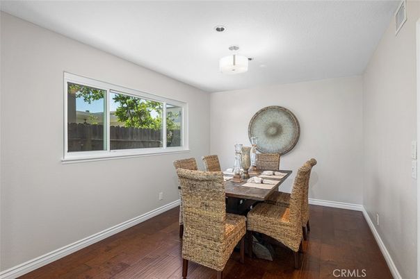 Dining room, Interior, Wood Texture Flooring