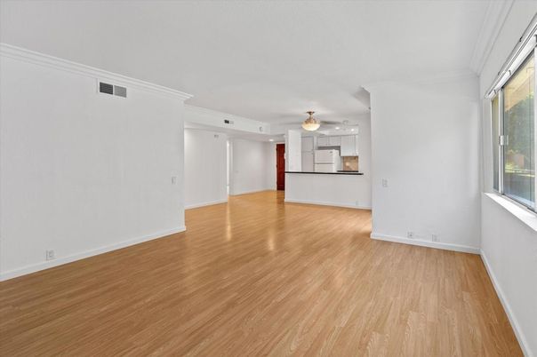Empty room, Interior, Kitchen, Wood Texture Flooring