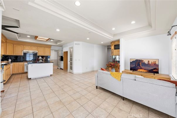 Interior, Kitchen, Living room, Recessed Lighting