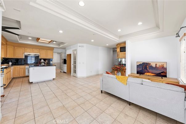 Interior, Kitchen, Living room, Recessed Lighting