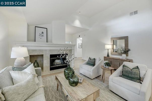 Fireplace, Interior, Living room, Wood Texture Flooring
