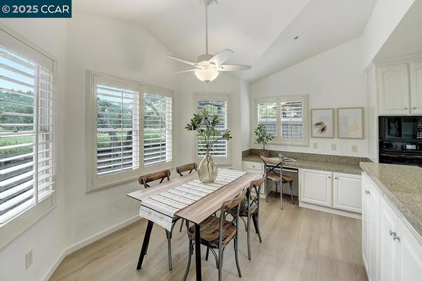 Dining room, Interior, Wood Texture Flooring
