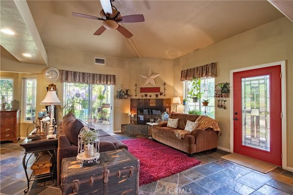 Fireplace, Interior, Living room, Recessed Lighting
