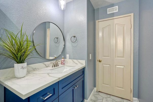 Bathroom, Dual Sink Vanities, Interior, Marble