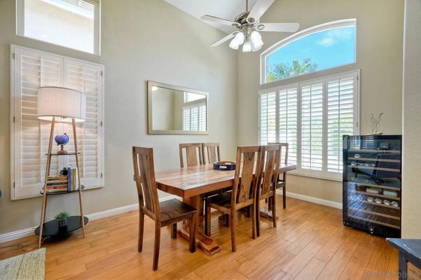 Dining room, Interior, Wood Texture Flooring