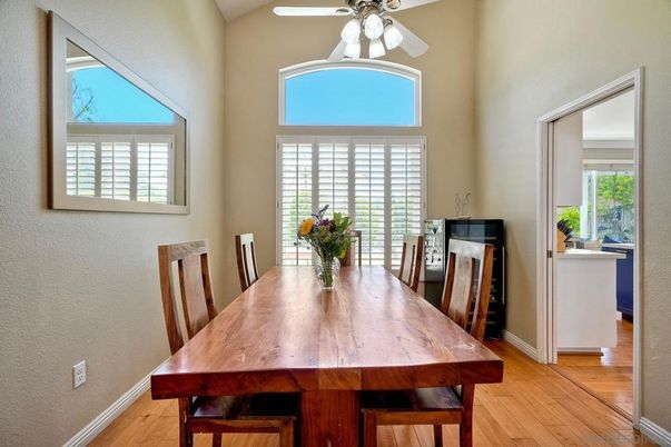 Dining room, Interior, Wood Texture Flooring