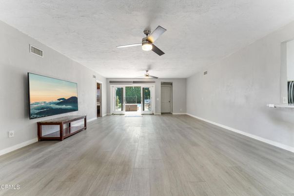 Empty room, Interior, Wood Texture Flooring