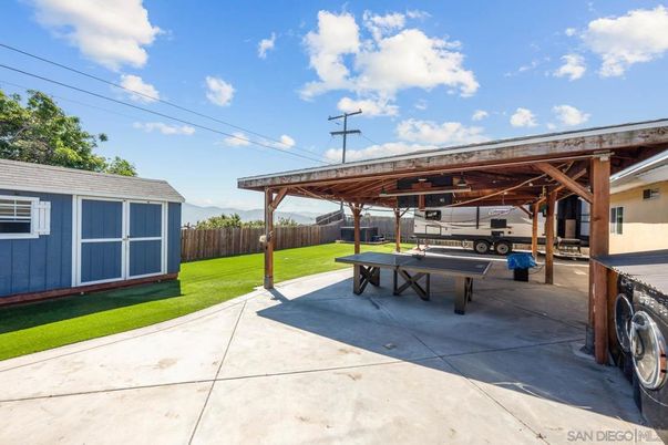 Backyard, Exterior