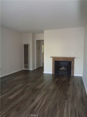 Empty room, Fireplace, Interior, Wood Texture Flooring
