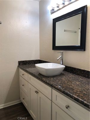 Bathroom, Dual Sink Vanities, Interior, Wood Texture Flooring