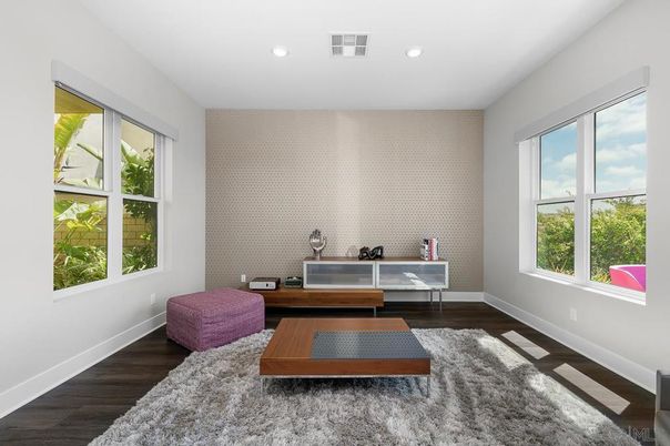Interior, Recessed Lighting, Wood Texture Flooring
