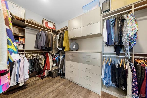 Interior, Recessed Lighting, Walk-in Closets, Wood Texture Flooring