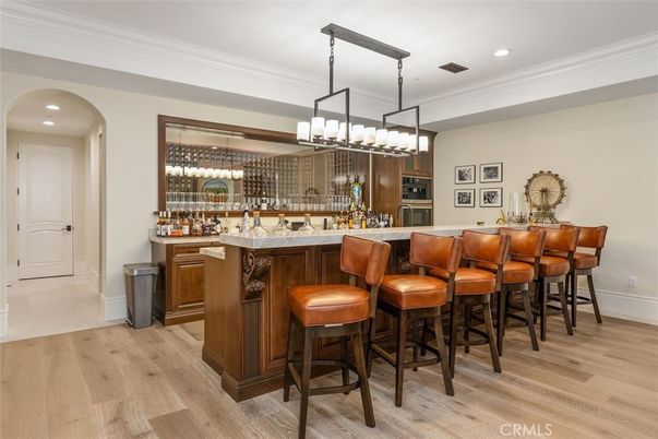 Chandelier, Interior, Recessed Lighting, Wood Texture Flooring