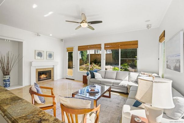 Fireplace, Interior, Living room, Recessed Lighting