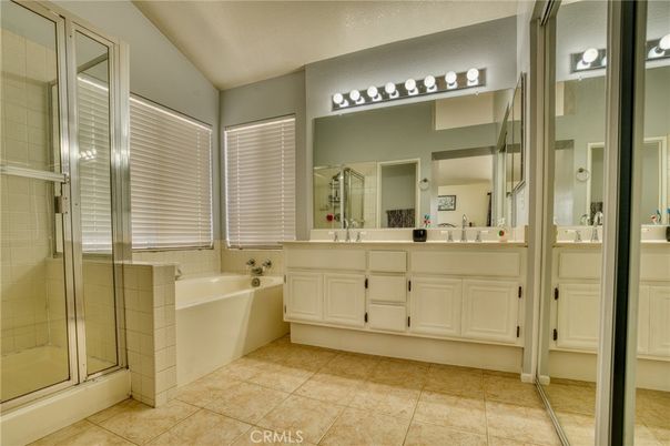 Bathroom, Dual Sink Vanities, Glass Shower, Interior