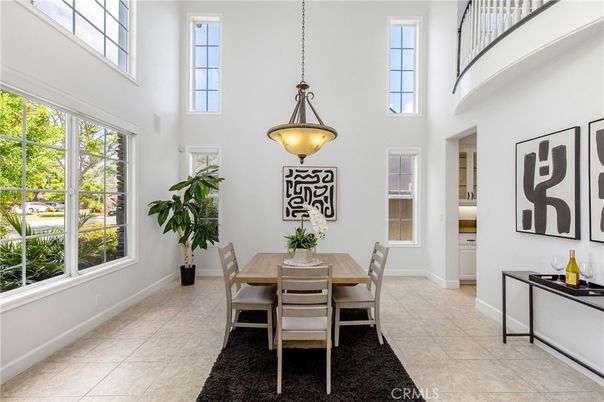Dining room, Interior, Pendant Lights