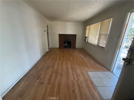 Empty room, Fireplace, Interior, Wood Texture Flooring