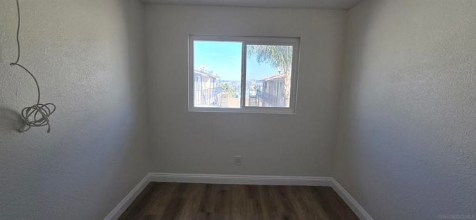 Empty room, Interior, Wood Texture Flooring