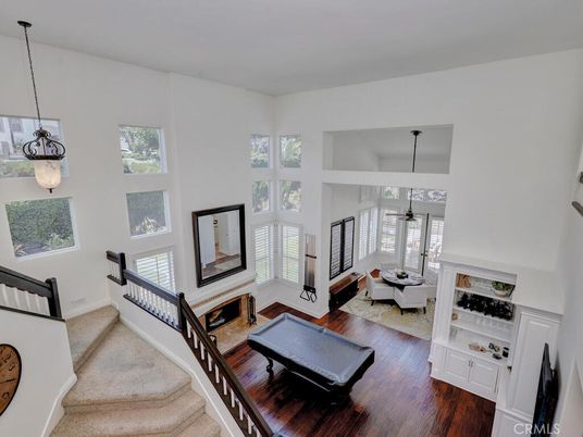 Fireplace, Interior, Living room, Pendant Lights, Wood Texture Flooring