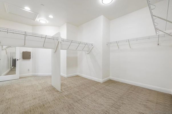 Interior, Recessed Lighting, Walk-in Closets