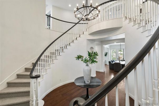 Chandelier, Interior, Recessed Lighting, Wood Texture Flooring