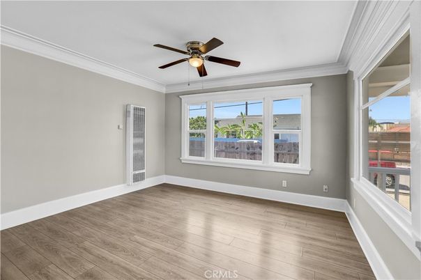 Empty room, Interior, Wood Texture Flooring