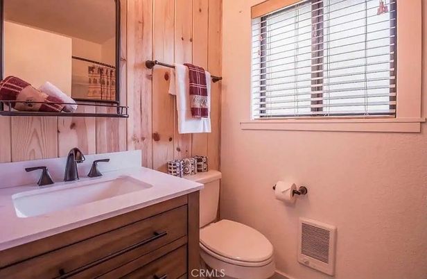 Bathroom, Interior, Wooden Walls