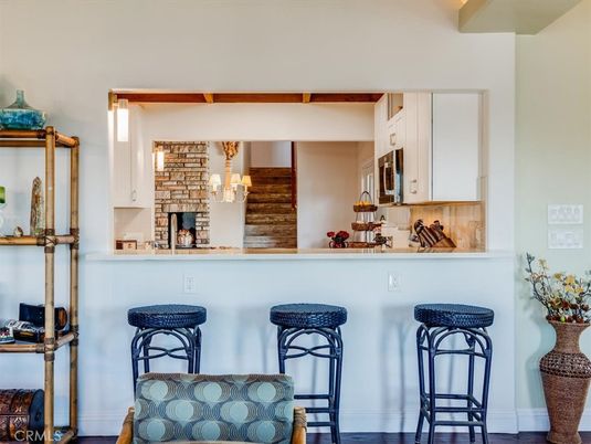 Fireplace, Interior, Kitchen, Wood Texture Flooring