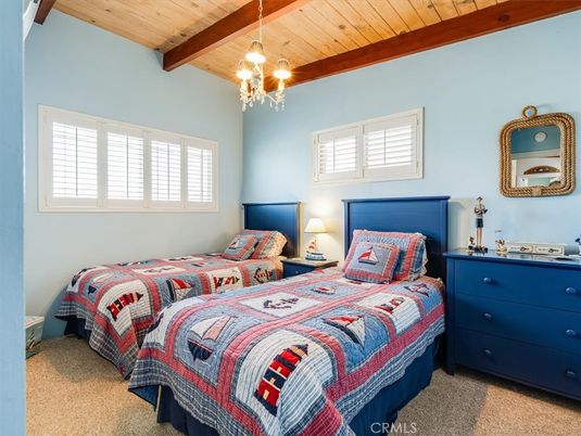 Bedroom, Chandelier, Interior, Wooden Beams, Wooden Ceilings