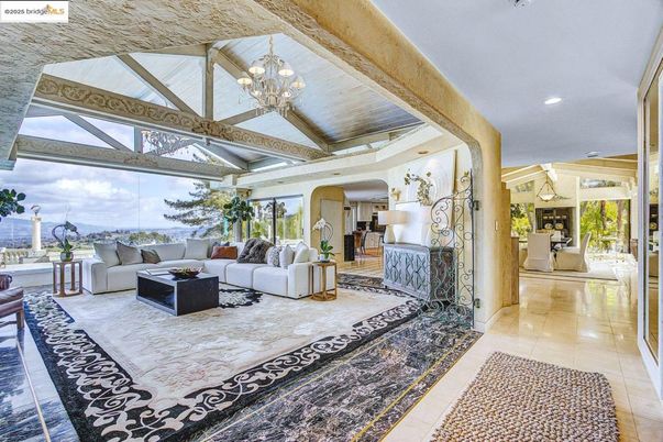 Chandelier, Interior, Living room, Recessed Lighting