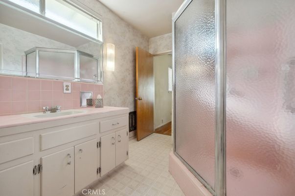 Bathroom, Glass Shower, Interior, Tile Countertops