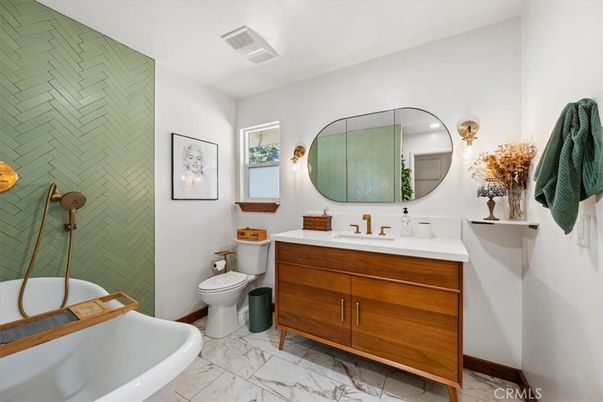 Bathroom, Dual Sink Vanities, Interior, Marble