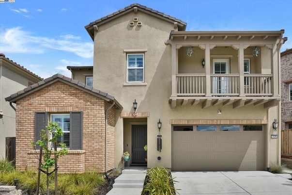 Attached, Exterior, Facade, Brick Facade, Mediterranean