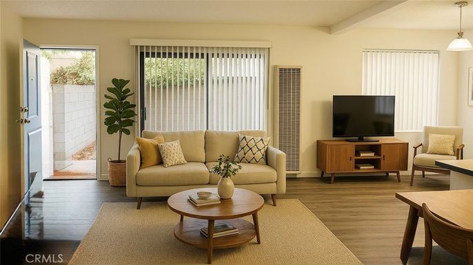 Interior, Living room, Pendant Lights, Wood Texture Flooring